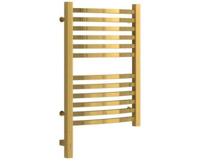 Полотенцесушитель электрический Сунержа Аркус 3.0, высота 60 см, ширина 40 см, диммер слева/справа, цвет золото, 03-5704-6040/03-5705-6040