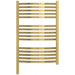 Полотенцесушитель электрический Сунержа Аркус 3.0, высота 80 см, ширина 50 см, диммер слева/справа, цвет золото, 03-5704-8050/03-5705-8050