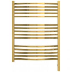 Полотенцесушитель электрический Сунержа Аркус 3.0, высота 80 см, ширина 60 см, диммер слева/справа, цвет золото, 03-5704-8060/03-5705-8060