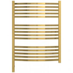 Полотенцесушитель электрический Сунержа Аркус 3.0, высота 80 см, ширина 60 см, диммер слева/справа, цвет золото, 03-5704-8060/03-5705-8060