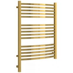 Полотенцесушитель электрический Сунержа Аркус 3.0, высота 80 см, ширина 60 см, диммер слева/справа, цвет золото, 03-5704-8060/03-5705-8060