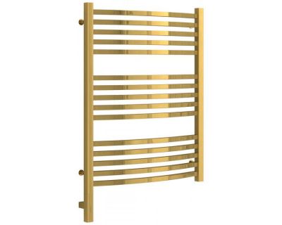 Полотенцесушитель электрический Сунержа Аркус 3.0, высота 80 см, ширина 60 см, диммер слева/справа, цвет золото, 03-5704-8060/03-5705-8060