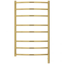 Полотенцесушитель электрический Сунержа Галант 3.0, высота 100 см, ширина 60 см, диммер слева/справа, цвет золото, 03-5800-1060/03-5801-1060