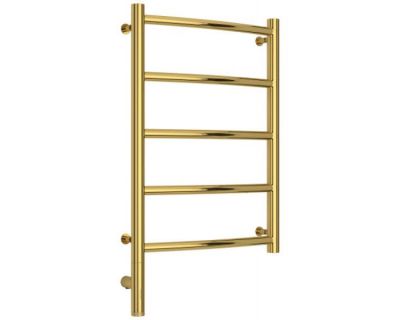 Полотенцесушитель электрический Сунержа Галант 3.0, высота 60 см, ширина 40 см, диммер слева/справа, цвет золото, 03-5800-6040/03-5801-6040