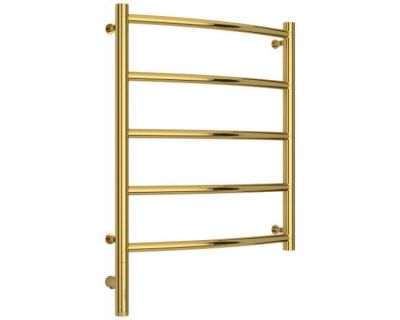 Полотенцесушитель электрический Сунержа Галант 3.0, высота 60 см, ширина 50 см, диммер слева/справа, цвет золото, 03-5800-6050/03-5801-6050