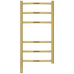 Полотенцесушитель электрический Сунержа Галант 3.0, высота 80 см, ширина 40 см, диммер слева/справа, цвет золото, 03-5800-8040/03-5801-8040