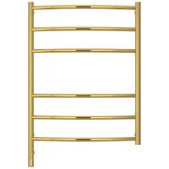 Полотенцесушитель электрический Сунержа Галант 3.0, высота 80 см, ширина 60 см, диммер слева/справа, цвет золото, 03-5800-8060/03-5801-8060