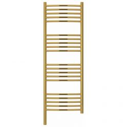 Полотенцесушитель электрический Сунержа Богема 3.0, высота 120 см, ширина 40 см, диммер слева/справа, цвет золото, 03-5802-1240/03-5803-1240