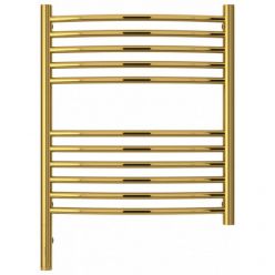 Полотенцесушитель электрический Сунержа Богема 3.0, высота 60 см, ширина 50 см, диммер слева/справа, цвет золото, 03-5802-6050/03-5803-6050