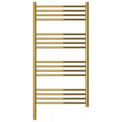 Полотенцесушитель электрический Сунержа Богема 3.0, высота 100 см, ширина 50 см, диммер слева/справа, цвет золото, 03-5804-1050/03-5805-1050