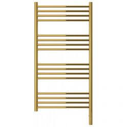 Полотенцесушитель электрический Сунержа Богема 3.0, высота 100 см, ширина 50 см, диммер слева/справа, цвет золото, 03-5804-1050/03-5805-1050