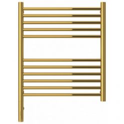 Полотенцесушитель электрический Сунержа Богема 3.0, высота 60 см, ширина 50 см, диммер слева/справа, цвет золото, 03-5804-6050/03-5805-6050