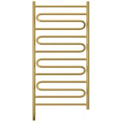 Полотенцесушитель электрический Сунержа Элегия 3.0, высота 120 см, ширина 60 см, диммер слева/справа, цвет золото, 03-5818-1260/03-5819-1260