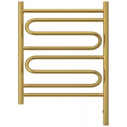 Полотенцесушитель электрический Сунержа Элегия 3.0, высота 60 см, ширина 50 см, диммер слева/справа, цвет золото, 03-5818-6050/03-5819-6050