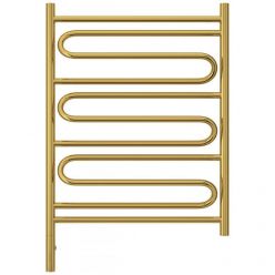 Полотенцесушитель электрический Сунержа Элегия 3.0, высота 80 см, ширина 60 см, диммер слева/справа, цвет золото, 03-5818-8060/03-5819-8060