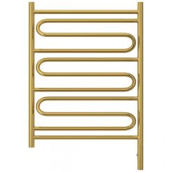 Полотенцесушитель электрический Сунержа Элегия 3.0, высота 80 см, ширина 60 см, диммер слева/справа, цвет золото, 03-5818-8060/03-5819-8060