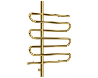 Полотенцесушитель электрический Сунержа Эпатаж 3.0, высота 80 см, ширина 60 см, диммер слева/справа, цвет золото, 03-5850-8060/03-5851-8060