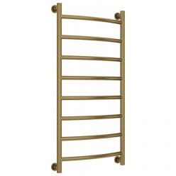 Полотенцесушитель водяной Сунержа Галант+, высота 100 см, ширина 50 см, универсальное подключение, цвет состаренная бронза, 05-0200-1050