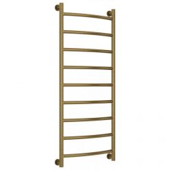 Полотенцесушитель водяной Сунержа Галант+, высота 120 см, ширина 50 см, универсальное подключение, цвет состаренная бронза, 05-0200-1250