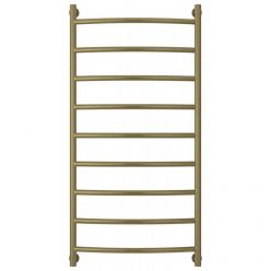 Полотенцесушитель водяной Сунержа Галант+, высота 120 см, ширина 60 см, универсальное подключение, цвет состаренная бронза, 05-0200-1260