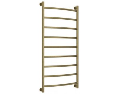 Полотенцесушитель водяной Сунержа Галант+, высота 120 см, ширина 60 см, универсальное подключение, цвет состаренная бронза, 05-0200-1260