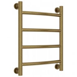 Полотенцесушитель водяной Сунержа Галант+, высота 50 см, ширина 40 см, универсальное подключение, цвет состаренная бронза, 05-0200-5040