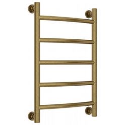 Полотенцесушитель водяной Сунержа Галант+, высота 60 см, ширина 40 см, универсальное подключение, цвет состаренная бронза, 05-0200-6040