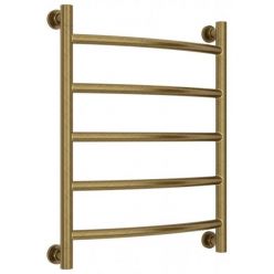 Полотенцесушитель водяной Сунержа Галант+, высота 60 см, ширина 50 см, универсальное подключение, цвет состаренная бронза, 05-0200-6050