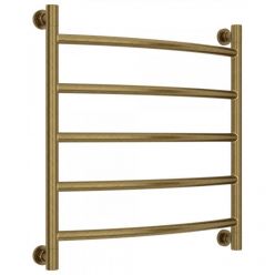 Полотенцесушитель водяной Сунержа Галант+, высота 60 см, ширина 60 см, универсальное подключение, цвет состаренная бронза, 05-0200-6060