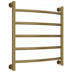 Полотенцесушитель водяной Сунержа Галант+, высота 60 см, ширина 60 см, универсальное подключение, цвет состаренная бронза, 05-0200-6060