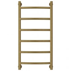 Полотенцесушитель водяной Сунержа Галант+, высота 80 см, ширина 40 см, универсальное подключение, цвет состаренная бронза, 05-0200-8040