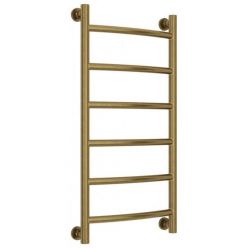 Полотенцесушитель водяной Сунержа Галант+, высота 80 см, ширина 40 см, универсальное подключение, цвет состаренная бронза, 05-0200-8040