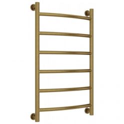 Полотенцесушитель водяной Сунержа Галант+, высота 80 см, ширина 50 см, универсальное подключение, цвет состаренная бронза, 05-0200-8050