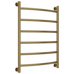 Полотенцесушитель водяной Сунержа Галант+, высота 80 см, ширина 60 см, универсальное подключение, цвет состаренная бронза, 05-0200-8060