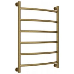 Полотенцесушитель водяной Сунержа Галант+, высота 80 см, ширина 60 см, универсальное подключение, цвет состаренная бронза, 05-0200-8060