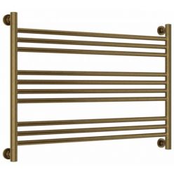 Полотенцесушитель водяной Сунержа Богема L, ширина 90 см высота 60 см, универсальное подключение, цвет состаренная бронза, 05-0202-6090