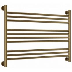 Полотенцесушитель водяной Сунержа Богема L, ширина 90 см высота 60 см, универсальное подключение, цвет состаренная бронза, 05-0202-6090