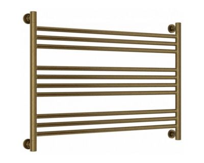 Полотенцесушитель водяной Сунержа Богема L, ширина 90 см высота 60 см, универсальное подключение, цвет состаренная бронза, 05-0202-6090