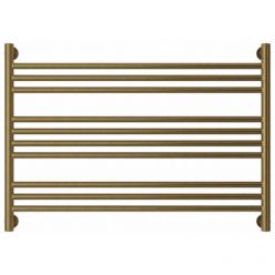 Полотенцесушитель водяной Сунержа Богема L, ширина 90 см высота 60 см, универсальное подключение, цвет состаренная бронза, 05-0202-6090
