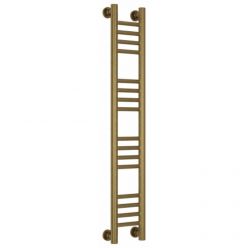 Полотенцесушитель водяной Сунержа Богема+, высота 100 см, ширина 15 см, универсальное подключение, цвет состаренная бронза, 05-0220-1015