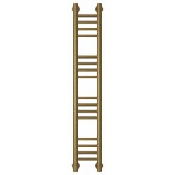 Полотенцесушитель водяной Сунержа Богема+, высота 100 см, ширина 15 см, универсальное подключение, цвет состаренная бронза, 05-0220-1015