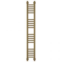 Полотенцесушитель водяной Сунержа Богема+, высота 120 см, ширина 15 см, универсальное подключение, цвет состаренная бронза, 05-0220-1215