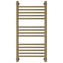 Полотенцесушитель водяной Сунержа Богема+, высота 80 см, ширина 40 см, универсальное подключение, цвет состаренная бронза, 05-0220-8040