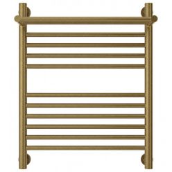 Полотенцесушитель водяной Сунержа Богема+, высота 60 см, ширина 50 см, универсальное подключение, с полкой, цвет состаренная бронза, 05-0223-6050