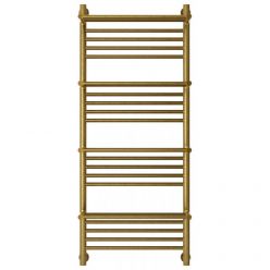 Полотенцесушитель водяной Сунержа Богема+, ширина 50 см, высота 120 см, универсальное подключение, 4 полки, цвет состаренная бронза, 05-0224-1250