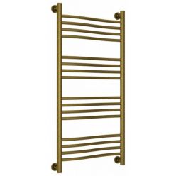 Полотенцесушитель водяной Сунержа Флюид+, высота 100, ширина 50 см, универсальное подключение, цвет состаренная бронза, 05-0222-1050