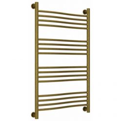 Полотенцесушитель водяной Сунержа Флюид+, высота 100, ширина 60 см, универсальное подключение, цвет состаренная бронза, 05-0222-1060