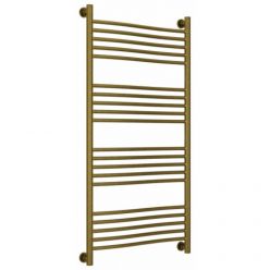 Полотенцесушитель водяной Сунержа Флюид+, высота 120, ширина 60 см, универсальное подключение, цвет состаренная бронза, 05-0222-1260