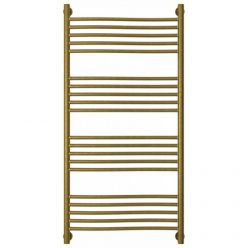 Полотенцесушитель водяной Сунержа Флюид+, высота 120, ширина 60 см, универсальное подключение, цвет состаренная бронза, 05-0222-1260