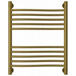 Полотенцесушитель водяной Сунержа Флюид+, высота 60, ширина 50 см, универсальное подключение, цвет состаренная бронза, 05-0222-6050